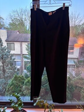 a new day Black Womens Dress Pants - Tailored Straight Leg